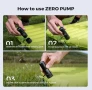 Преносима въздушна помпа FLEXTAIL Zero Pump, акумулаторна мини помпа за надуване и вакуум, снимка 9