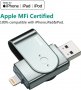 256 GB USB Stick Idoove за iPhone, iPad, Android и компютър, снимка 1 - Аксесоари за Apple - 37251635