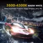 TECTICO H15 Авто Крушки 12V 15/55W Топло бяло +130% Супер ярки дълги светлини, снимка 6