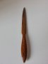 Стар дървен нож за писма., снимка 1 - Антикварни и старинни предмети - 31989949