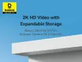 BASEUS Смарт камера външна Security N1, 2K, 16GB EMMC, WiFi (2-камери + HomeStation Kit, снимка 6