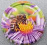 Капачки за стъклени буркани с пчелен мед ПРОМОЦИОНАЛНА ЦЕНА ЗА СЕЗОНА, снимка 1 - Пчелни продукти - 20372579