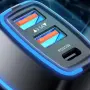 Адаптер за запалка с 3 порта 25W, снимка 2