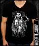 Черна тениска с щампа FEAR THE REAPER, снимка 1 - Тениски - 42670746