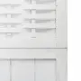vidaXL Разделител за стая, 3 панела, бял, дърво пауловния масив, снимка 6