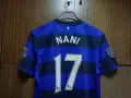 Manchester United Nani Nike оригинална шампионска тениска фланелка Манчестър Юнайтед Нани екип , снимка 3