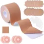 Нова Push Up Boob Tape – Лифтинг Лента за Гърди + 14 Покрития за зърна, снимка 1