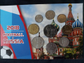 Комплектен сет - Русия 2007-2018 , 9 монети - Световно първенство по футбол, снимка 1