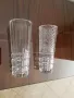 3 стъклени  релефни вази, снимка 1