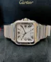 Cartier Santos De Cartier 40mm (35mm) Steel White Dial Automatic Мъжки / Унисекс  Различни Варианти, снимка 4