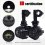 Мотоциклетни фарове LED 10-30V, предни, спомагателни, за мъгла, 4000LM 6000K IP67, снимка 3
