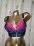 70 /90 В Черен сутиен с предно закопчаване , снимка 2