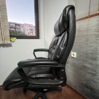 Кожен стол/офис стол, снимка 3 - Столове за офис - 42864911