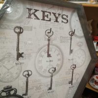 Закачалка за ключове , снимка 2 - Декорация за дома - 31511931