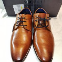 Официални мъжки обувки от естествена кожа BUGATTI №43, снимка 4 - Официални обувки - 36848013