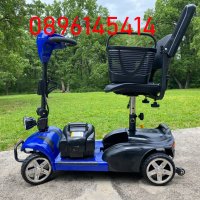 Сгъваема електрическа четириколка – скутер – 350W - Гаранция, снимка 2 - Инвалидни скутери - 40882369