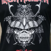 Нова мъжка тениска на музикалната група IRON MAIDEN - Senjutsu Samurai Eddie Graphic Navy, снимка 11 - Тениски - 35623072