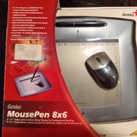 Таблет за графично рисуване 8"х6" Genius MousePen за дома и офиса, снимка 1 - Таблети - 42751834