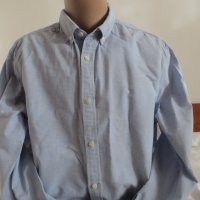 Мъжка риза с дълъг ръкав лен и памук Jack & Jones, снимка 1 - Ризи - 42483572