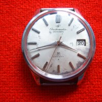 Рядък мъжки часовник Seikomatic Slimdate Automatic 30 Jewels, снимка 6 - Антикварни и старинни предмети - 38075957