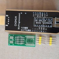 Програматор CH341A за серийни памети, снимка 2 - Друга електроника - 31011338