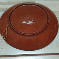Стара керамична чиния 2, снимка 6 - Антикварни и старинни предмети - 44199240
