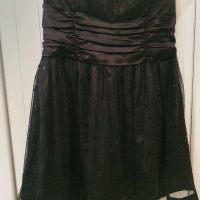 Дамска къса черна рокля , снимка 3 - Рокли - 39139371