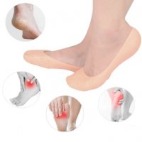 Силиконови чорапи срещу против пришки хлъзгане изпотяване спарване нараняване охлузване за обувки, снимка 3 - Други - 36675785