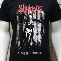 Нова мъжка тениска с дигитален печат на музикалната група SLIPKNOT - The Gray Chapter, снимка 5 - Тениски - 35347840