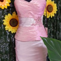 луксозна официална рокля от тафта, снимка 2 - Рокли - 36954622