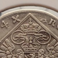 Сребърна монета 30 кройцера 1764г. Мария Терезия Бохемия Прага 12214, снимка 10 - Нумизматика и бонистика - 42846959