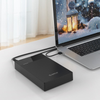 Orico кутия за диск Storage - Case - 3.5 inch, USB3.0, Built-in Power adapter, UASP, black - 3599U3, снимка 16 - Външни хард дискове - 44783900