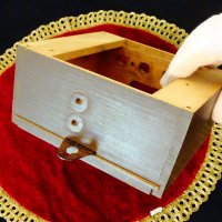 Дървена кутия за механизъм на стенен часовник. , снимка 5 - Антикварни и старинни предмети - 38215115