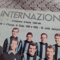 Стара картичка ФК Интер , снимка 4 - Колекции - 44432631