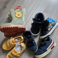 Лот обувки нови reserved, CCC гумени ботуши ,маратонки 22, 23 номер, снимка 1 - Детски маратонки - 44715980