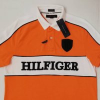 Tommy Hilfiger оригинална тениска M памучна поло фланелка, снимка 2 - Тениски - 37781150