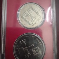 Официален сет монети Израел 1971г., снимка 3 - Нумизматика и бонистика - 42801846