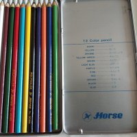 Цветни моливи Horse, снимка 2 - Ученически пособия, канцеларски материали - 38293162