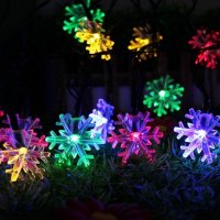 Многоцветни коледни LED лампички с различни фигури - Многоцветни, снимка 6 - Лед осветление - 42713648