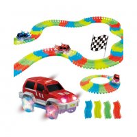 Magic Tracks Детска светеща писта 220 части , снимка 3 - Коли, камиони, мотори, писти - 40006419