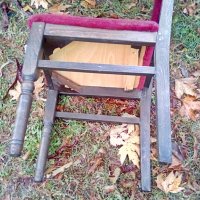 Страхотен дървен стол , снимка 6 - Антикварни и старинни предмети - 38762074