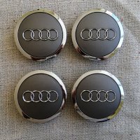 Оригинални капачки за алуминиеви джанти на Ауди Audi  Цената е за брой Без коментар на цената , снимка 2 - Аксесоари и консумативи - 35486822