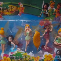 Комплект 5 фигури на ФЕИТЕ  Tinker Bell, снимка 1 - Фигурки - 38957471