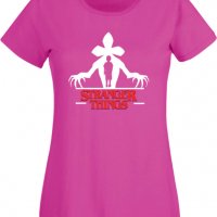 Дамска Тениска Stranger Things 6,Филм,Сериал,, снимка 8 - Тениски - 37315050