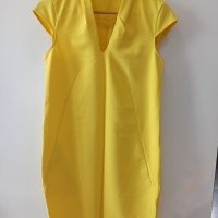 Reserved жълта рокля, снимка 2 - Рокли - 40594919