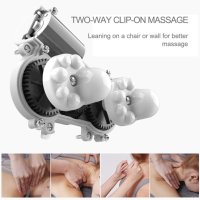 Висококачествен акумулаторен масажор за врат с мемори пяна U-Shaped Massage Pillow , снимка 3 - Масажори - 42715152