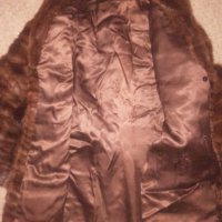 Луксозно палто от Визон. Размер Л, снимка 3 - Палта, манта - 23718903