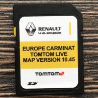 Renault Sd Card TOMTOM LIVE 10.85 Europa и Турция Оригинална Сд Карта 2023год Навигация, снимка 3 - Навигация за кола - 27607625