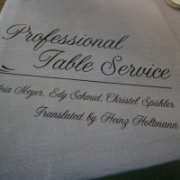 Professional table service , снимка 2 - Специализирана литература - 44649114