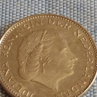 Две монети 2 1/2 гулдена 1979г. / 5 рупии 2010г. Сейшелските острови 31722, снимка 4 - Нумизматика и бонистика - 44491863